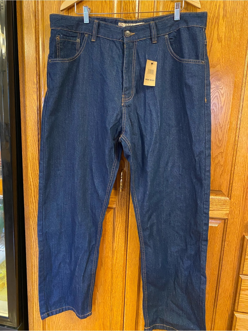 Noize Men's Dark Blue Relaxed Jeans